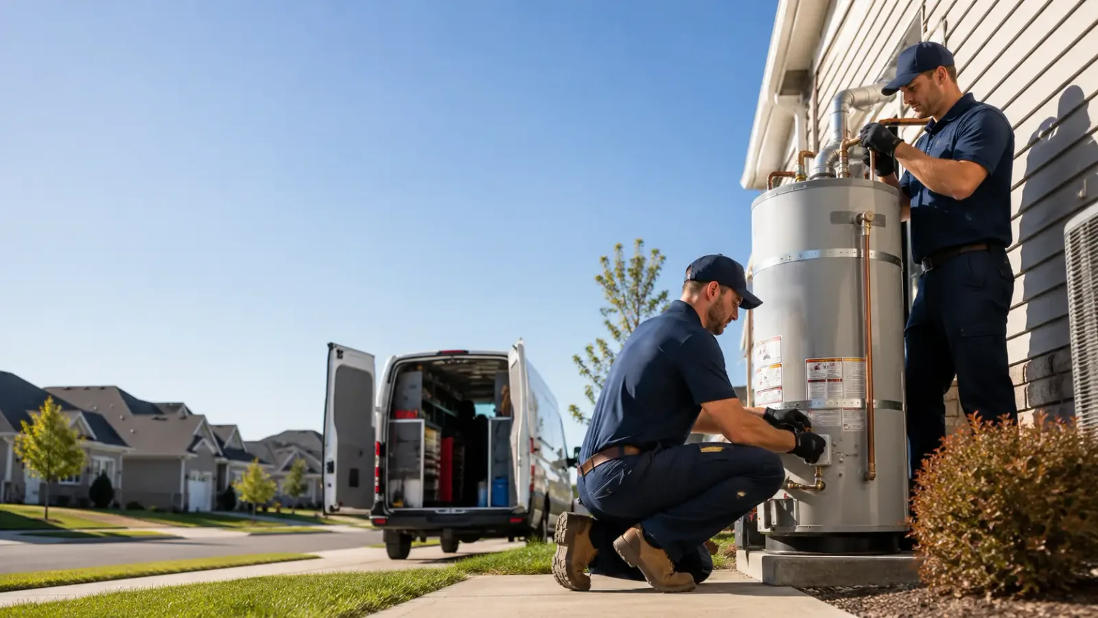 Water Heater Installation in Clear Lake, WI